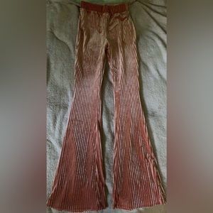 Flare velvet leggings. Great condition, wore once